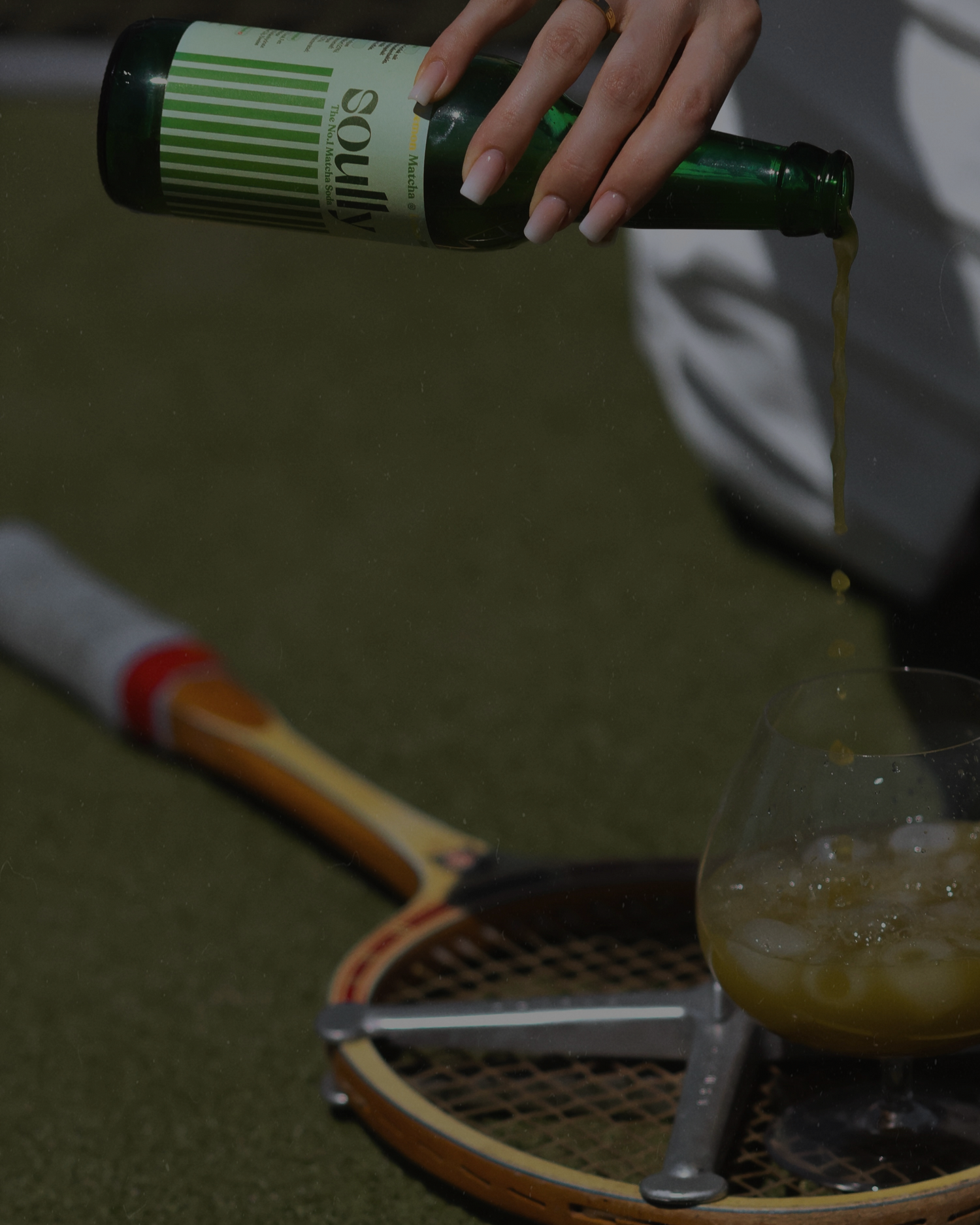 Matcha Soda Beverage